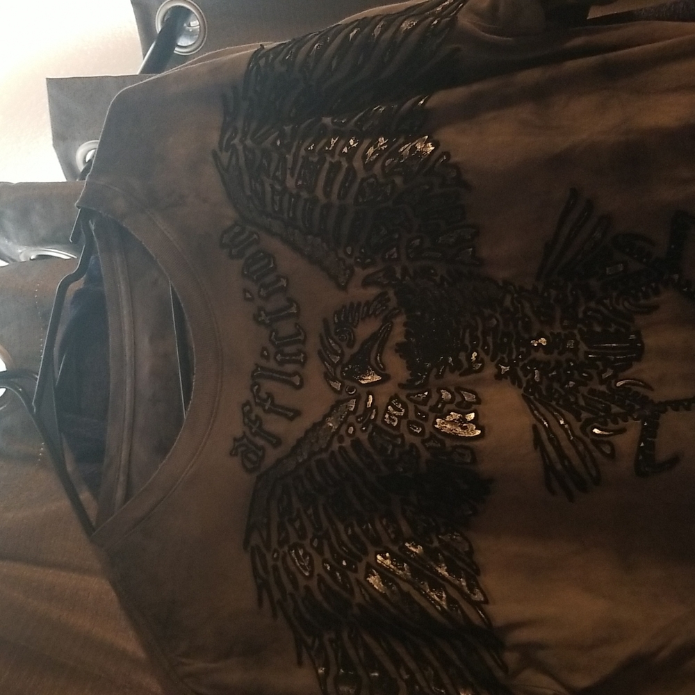 Mens Affliction  Shirt